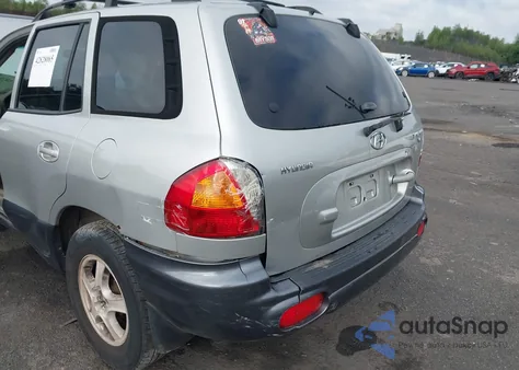 2002 Hyundai Santa Fe Gls/Lx from USA, damaged, VIN KM8SC73D82U187325